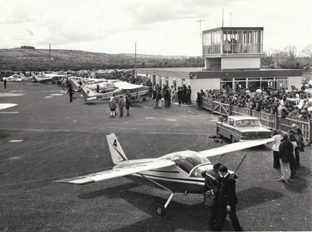 The airport in June 1972.