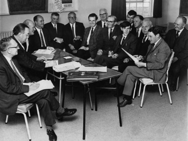 Making plans for Kerry Airport in 1968.
