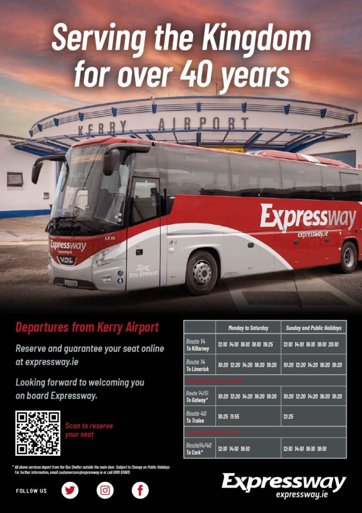 Expressway Coach from Kerry Airport