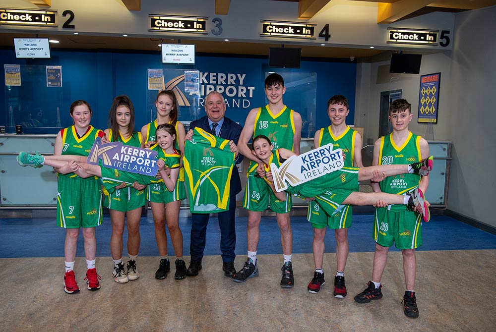 Kerry Airport supports Kerry Basketball
